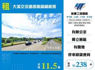 大溪交流道挑高鋼構廠房156