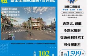 龜山全新RC廠房(可分租)