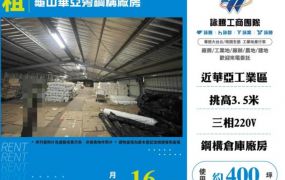 龜山華亞旁鋼構廠房