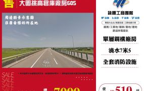 大園挑高倉庫廠房605 ( FT06746 )