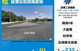 龍潭全新挑高廠房