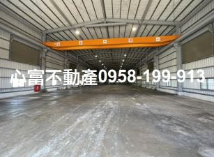 面寬!!岡山漂亮天車廠房(近省道)