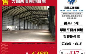 【售】大園西濱農地廠房FT09126