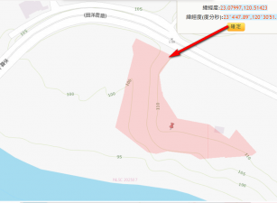 南化區田洋農路山坡農地，土地完整，可蓋農舍