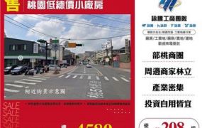 桃園低總價小廠房