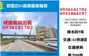 新屋近61挑高倉庫廠房