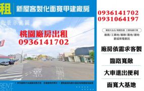 新屋客製化面寬甲建廠房