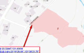 長濱鄉三崙仔產業道路風景農地土地完整，可蓋農舍