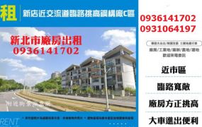 新店近交流道臨路挑高鋼構廠