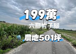 六腳竹子腳農地199萬
