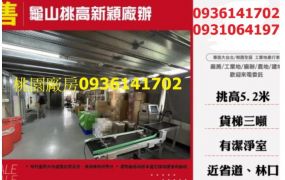 龜山挑高新穎廠辦