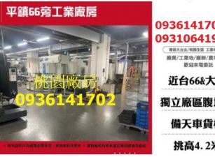 平鎮廠房出售-66旁工業廠房