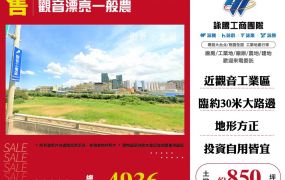 新北廠房廠辦 觀音漂亮一般農