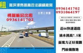 觀音廠房出租-崙坪漂亮挑高合法鋼構廠房