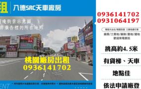 八德廠房出租-SRC天車廠房