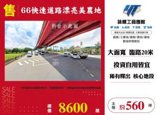 新北廠房廠辦 66快速道路美農地