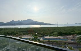 獨家專售。正面河景海納川名邸。誠。價格可談