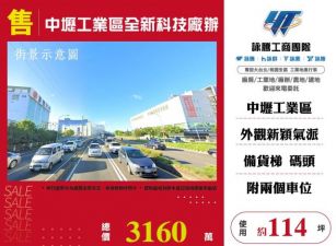 中壢工業區全新科技廠辦146