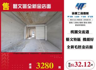 藝文區全新金店面