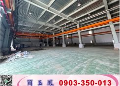 湖口門面氣派新穎挑高鋼構廠房(可分售大小廠)/工業地廠房買賣租賃