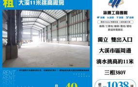 大溪11米挑高廠房132