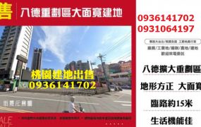八德建地-重劃區大面寬建地