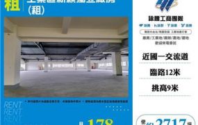 工業區新穎獨立廠房