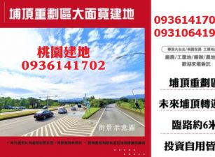埔頂重劃區大面寬建地