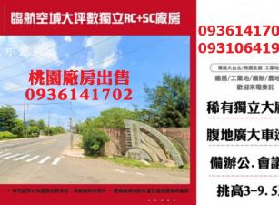 大園廠房-超大地坪SC+RC獨立廠房