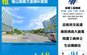 龜山挑高大面寬RC廠房 FT08746
