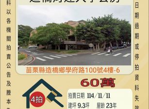 造橋育達大學套房-11/11開標