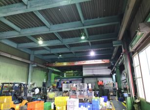 台中工業區/挑高13米/收租天車廠房•	台中廠房買賣/工業地/建地/徵收農地/廠房出租