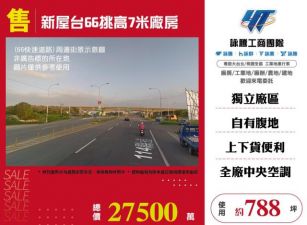 新屋台66挑高7米廠房131