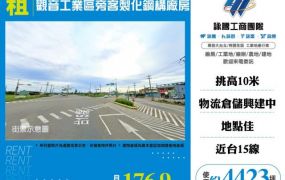 觀音工業區旁客製化鋼構廠房173