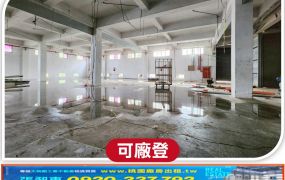 中壢工業區旁合法單層廠房