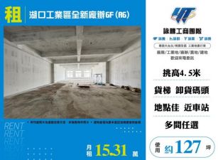 湖口工業區全新廠辦6F(A6)155