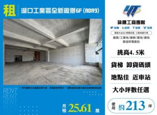 湖口工業區全新廠辦6F(A8A9)155