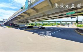 66快速路旁挑高倉庫廠店