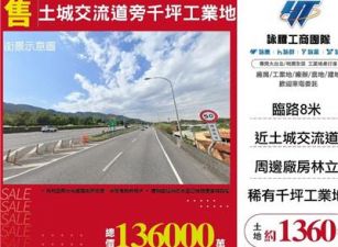 土城交流道旁千坪工業地