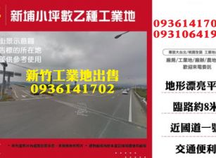 新竹工業地-新埔小坪數乙種工業地