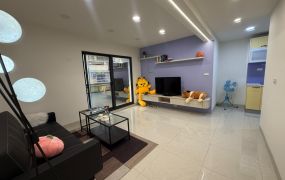 鳳山國中捷運站陽台進出公寓三樓