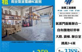 南崁氣派獨棟RC廠房
