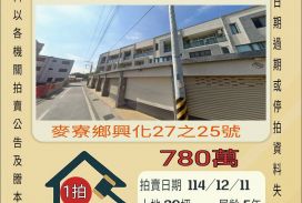 麥寮興化透天-12/11開標