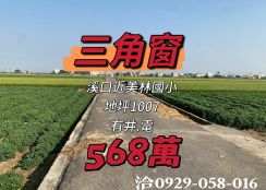 ~三角窗大面寬農地~ 溪口鄉美林國小旁