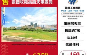 觀音收租挑高天車廠房182