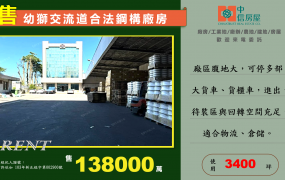 🔥幼獅交流道旁🔥楊梅工業區合法鋼構廠房