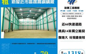 新屋近市區挑高鋼構廠31