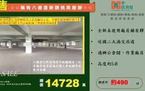 ★★稀有八德新穎挑高廠辦★★