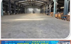 大園新穎挑高物流倉庫