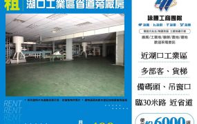 湖口工業區省道旁廠房